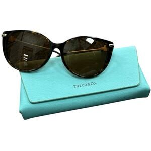 Tiffany & Co. Women’s Sunglasses #TF4178 Havana/Brown Gradient